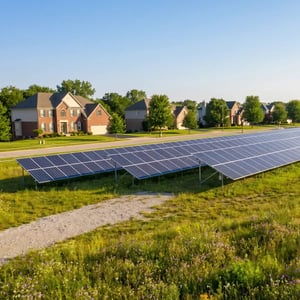 Community solar installation