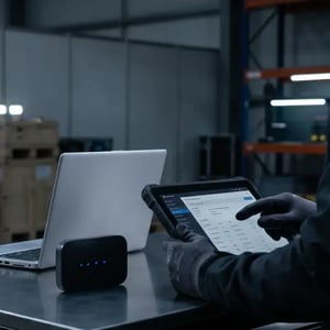 Tablet and hotspot connectivity for mobile business deployments