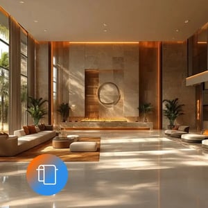 Hospitality environment with connected systems and services