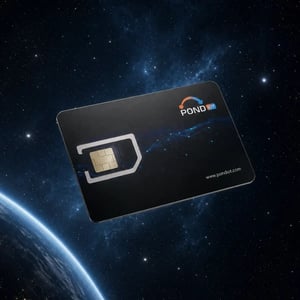 POND IoT multi-network SIM card for global connectivity