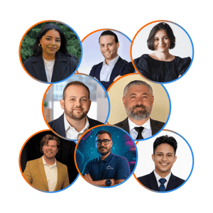 Photo of eight POND IoT experts